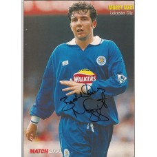 Signed picture of Muzzy Izzet the Leicester City footballer. 